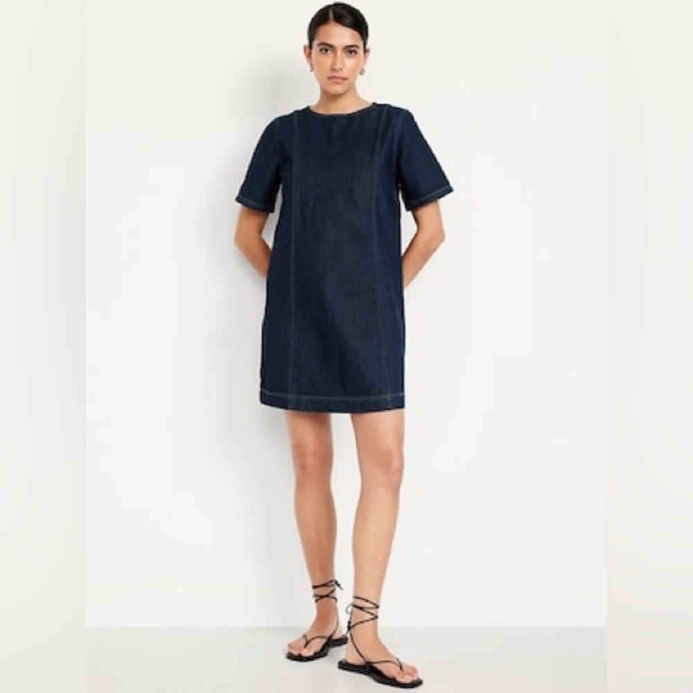 Old Navy dark Denim Dress